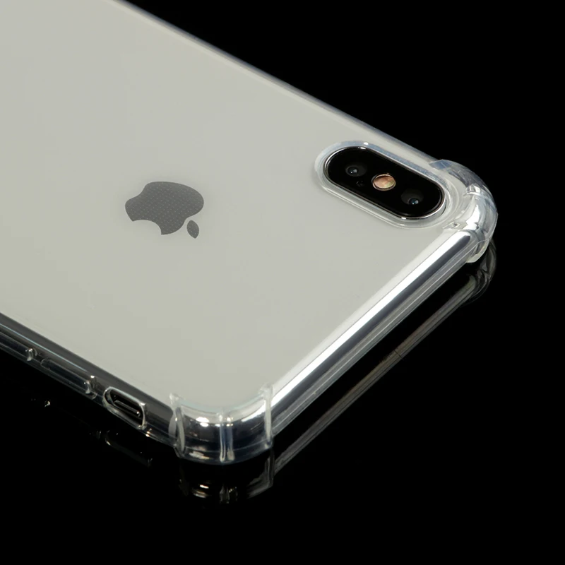 Ultrathin Anti-knock Soft TPU Silicone Clear Cases Phone Cover Coque Fundas for Apple iPhone 5 5S SE 6 6S 7 8 Plus X XS MAX XR |