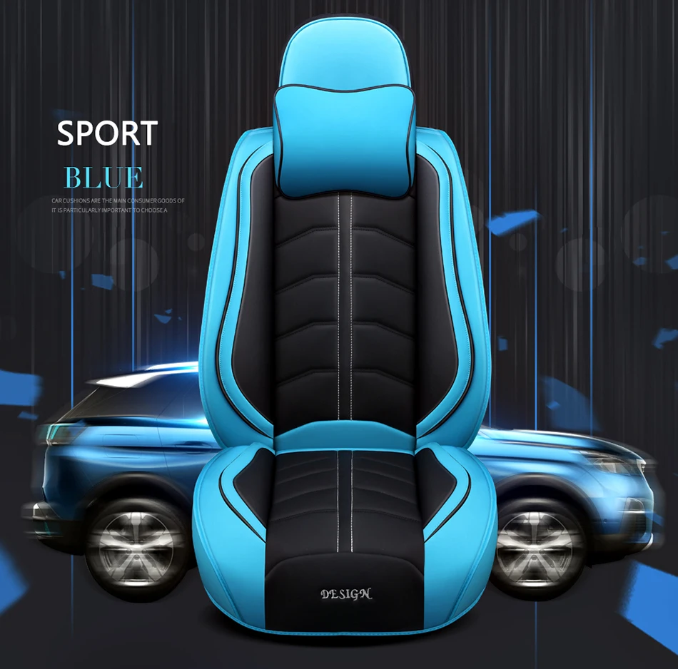 Переднее и заднее роскошное кожаное автокресло для chrysler 300c kia rio 3 4 Geely Atlas seat ateca mazda 6 gh alfa romeo 159