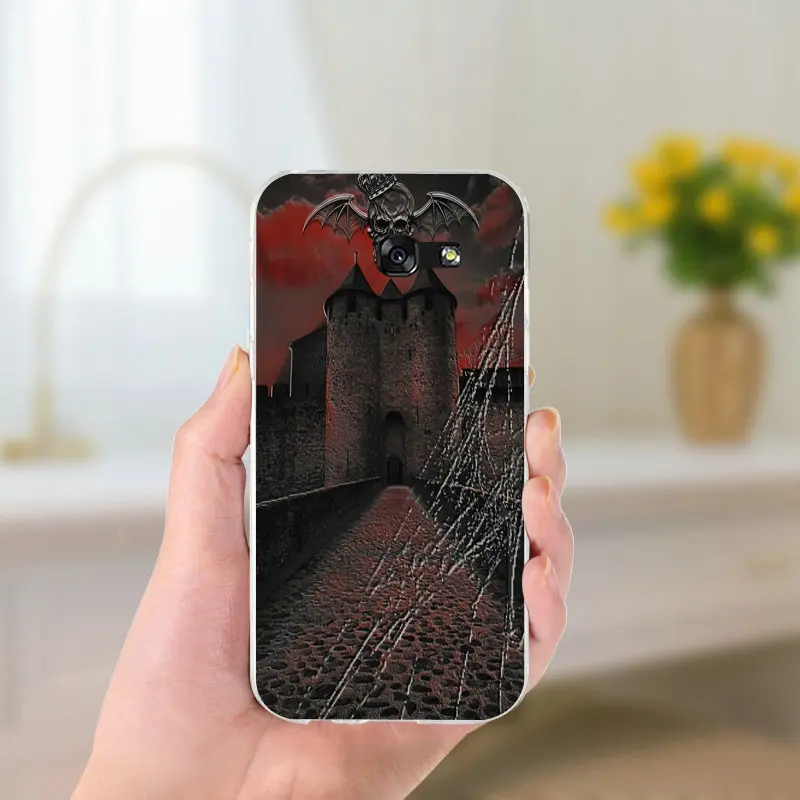 Avenged Sevenfold тонкий мягкий силиконовый чехол для телефона из ТПУ с принтом Samsung Galaxy A3