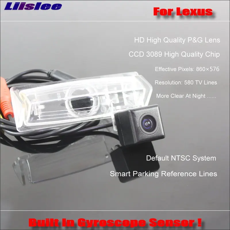 Liislee задняя камера для Lexus RX330 RX350 RX400h 2004 ~ 2009 интеллектуальные парковочные треки