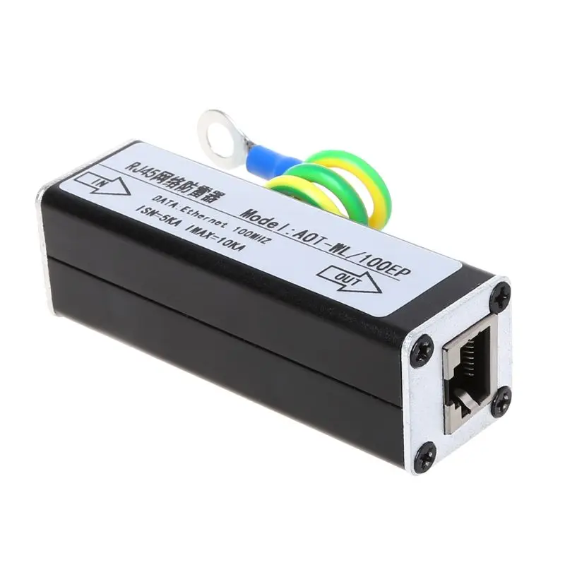 Сетевое оборудование для мониторинга RJ45 камера Молниезащита от перенапряжения