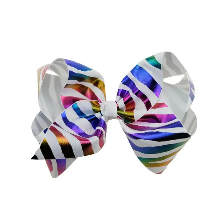 Лазерная Лента в рубчик 80 шт.|hairbows|hairbow ribbonpcs |