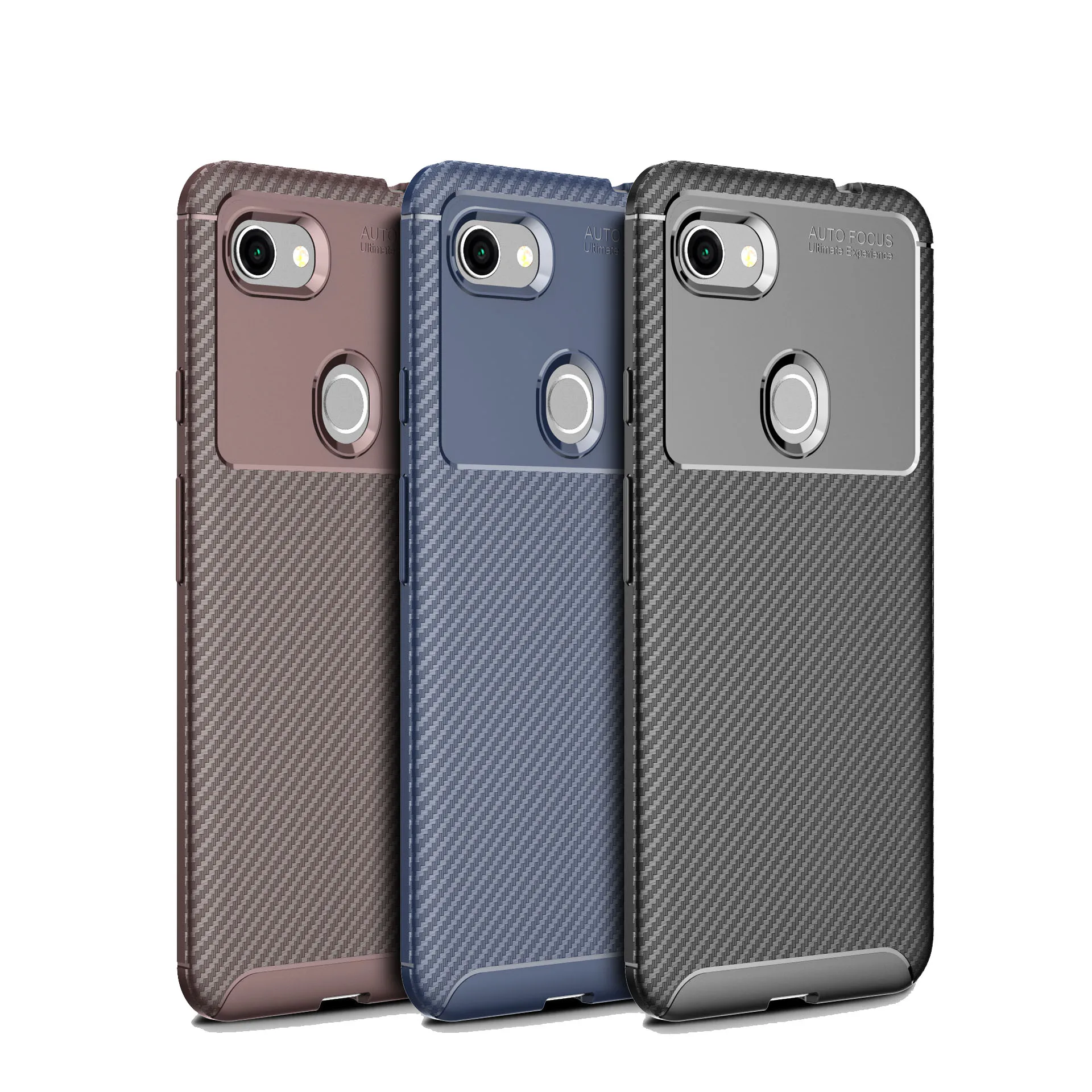 YTIFOU Shockproof TPU 3 colors Shinny line Mobile Accessories Phone Cover For Google Pixel 3A XL |