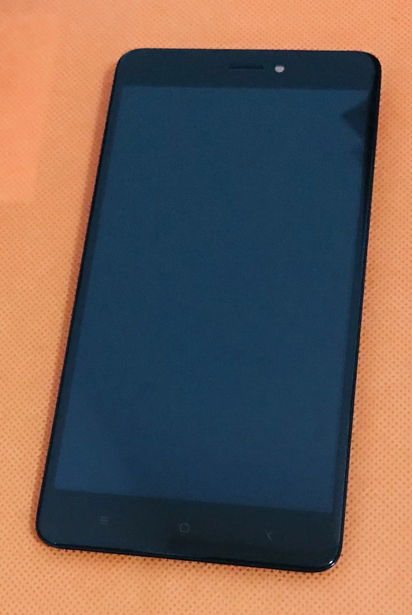 Оригинальный ЖК-дисплей б/у + сенсорный экран рамка для Xiaomi Redmi Note 4X Бесплатная