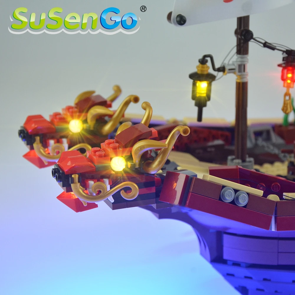SuSenGo светодиодный светильник комплект для 70168 | Игрушки и хобби