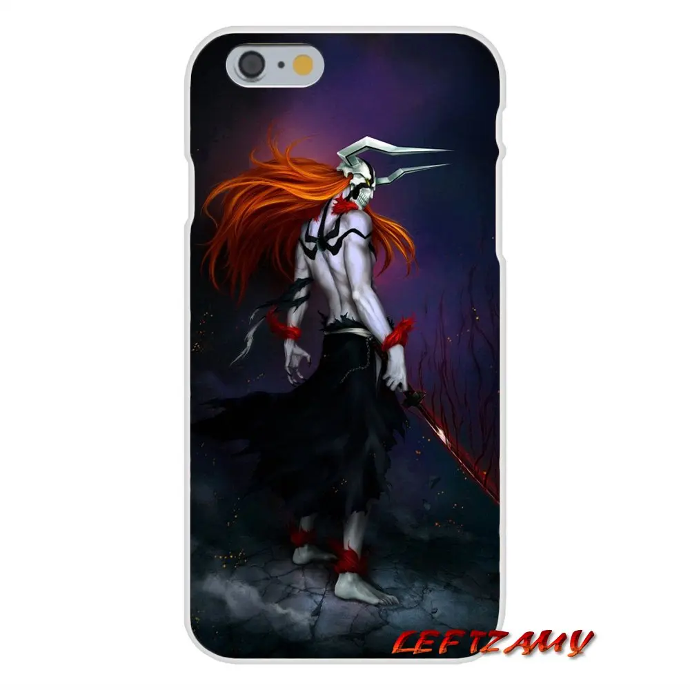 For iPhone X XR XS MAX 4 4S 5 5S 5C SE 6 6S 7 8 Plus Accessories Phone Cases Covers Anime Manga Beyb bleach death design | Мобильные