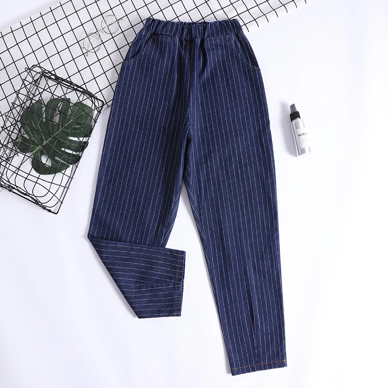 2018 Новый Повседневное осень-зима Для женщин штаны-шаровары штаны с высокой