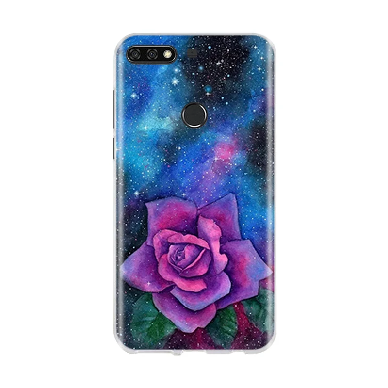Чехол для huawei Y7 /Y7 Prime /Y7 Pro силиконовый 3D милый чехол для huawei Honor 7C чехол для huawei Nova 2 Lite