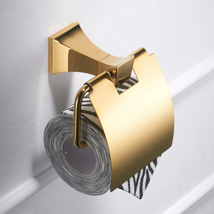 gold bathroom accessories set toilet bursh holder gold polished towel ring bath corner shelf wall mount bathroom products hook free global shipping
