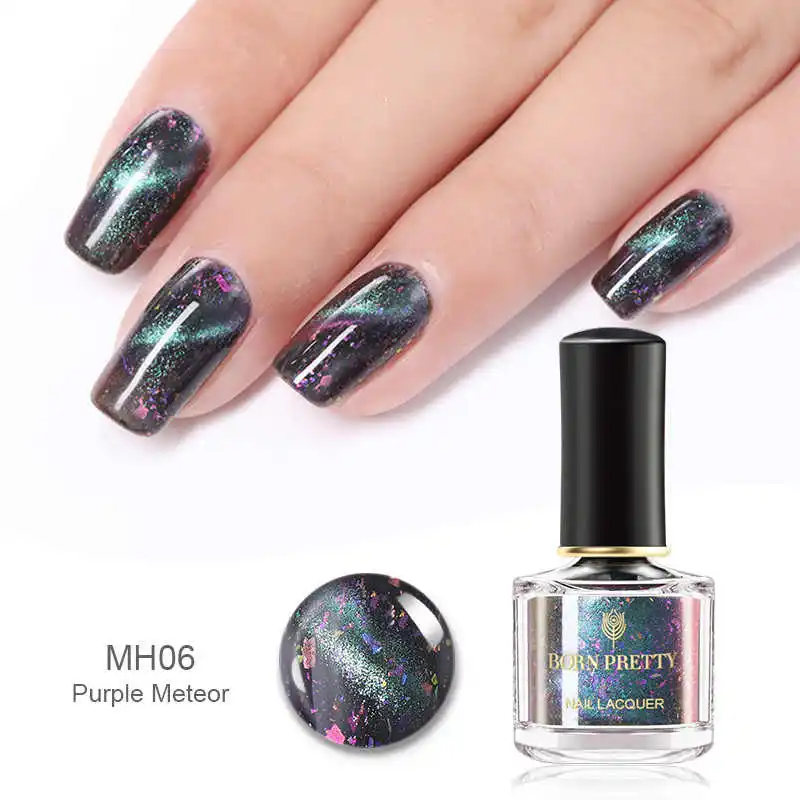 BP-MH06 BORN PRETTY 3D Магнитный Блестящий лак для ногтей 6 мл голографический лак для глаз хамелеона кота - Цвет: BP-MH06
