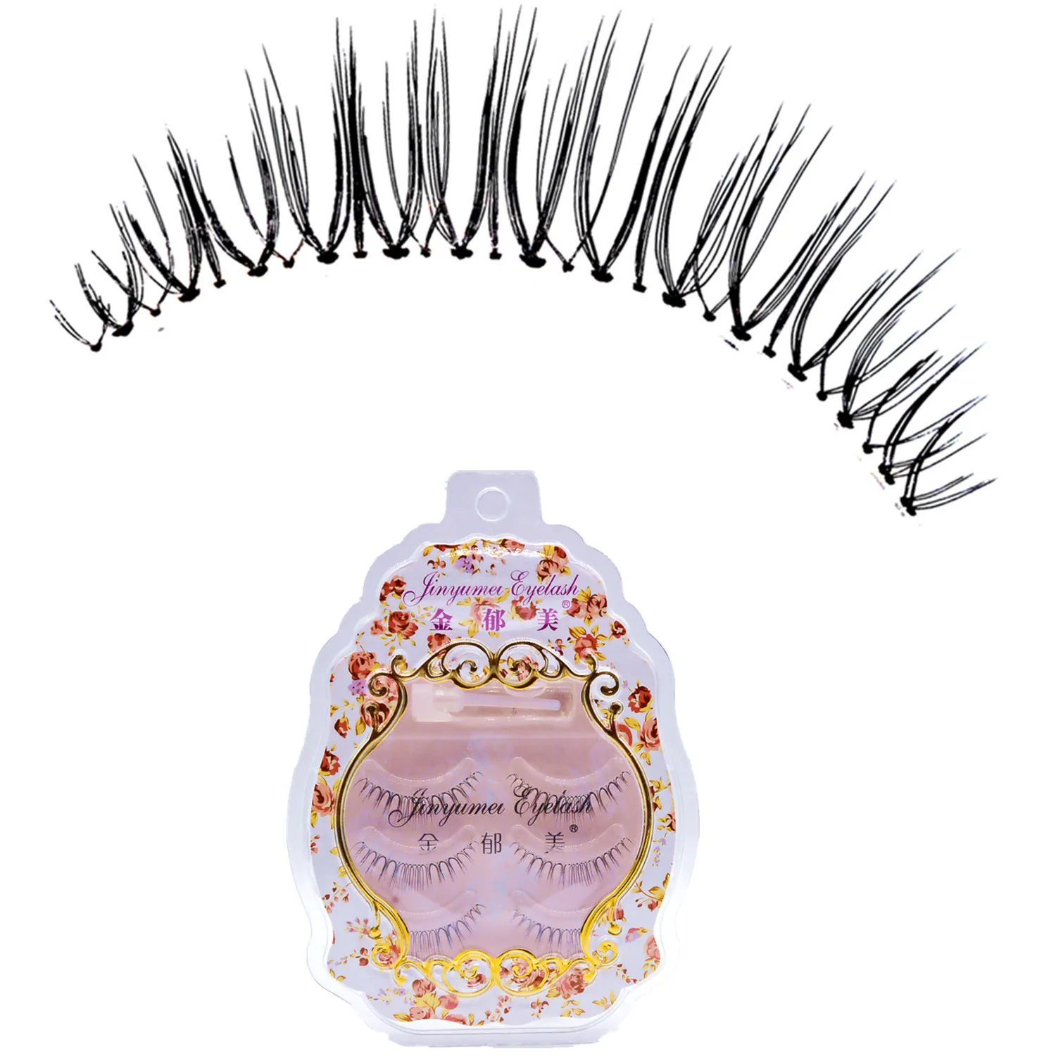 

3 Pairs/Set 3D False Eyelashes Messy Cross Thick Natural Fake Eye Lashes Professional Makeup Bigeye Long False Eye Lashes