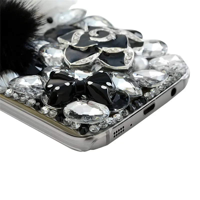YOKIRIN 3D горный хрусталь чехол для Samsung Galaxy S7 Edge Bling Diamond Crystal жесткий Пластик