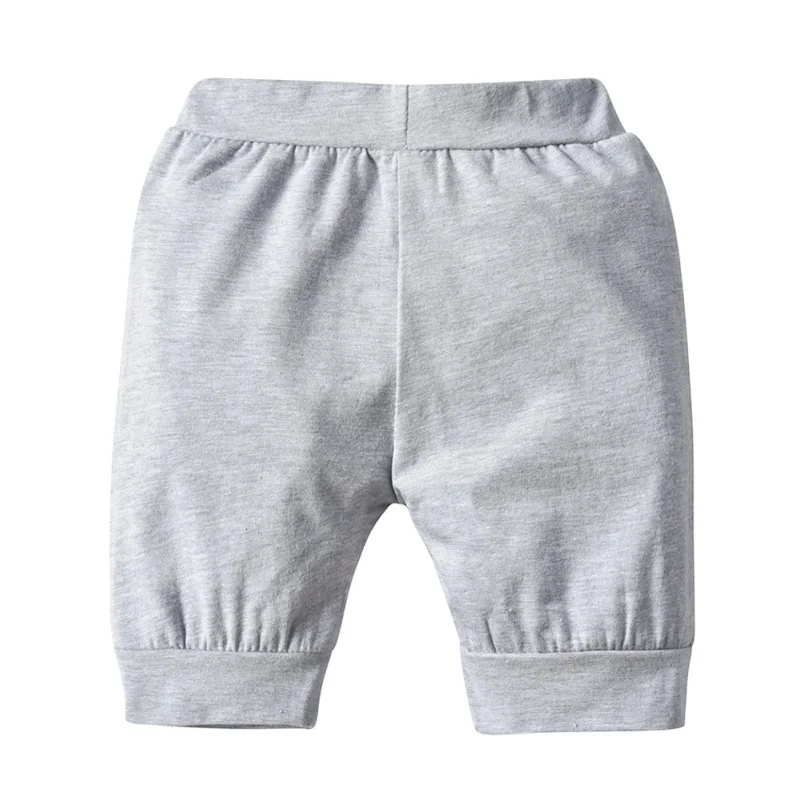 Комплект детской одежды из 3 предметов для маленьких мальчиков милые летние топы