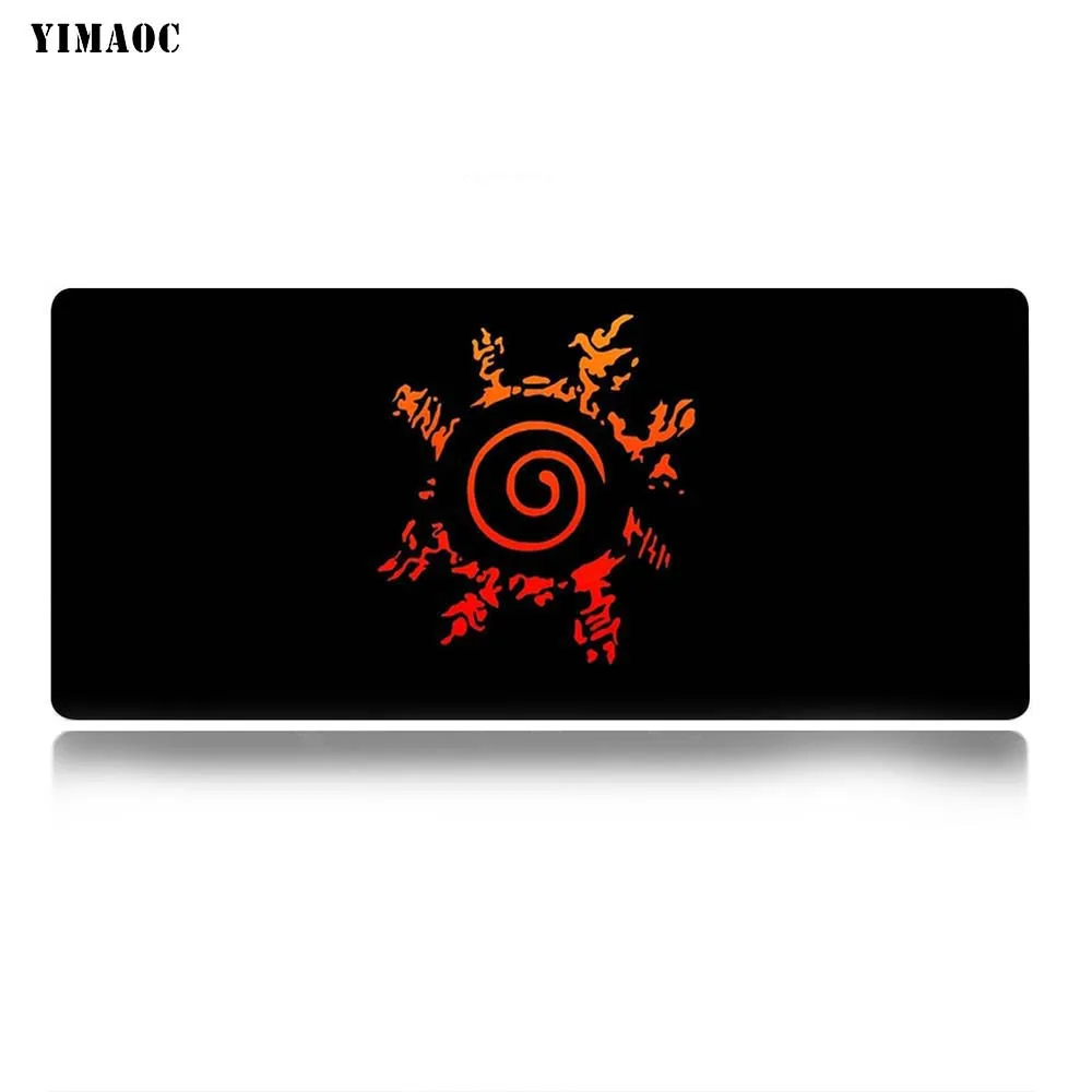 MP6 40x90cm Yimaoc коврик для мыши "Наруто" 40x90 см компьютер Мышь коврик анти-скольжения натуральный каучук игровой коврик для мыши - Цвет: MP6 40x90cm