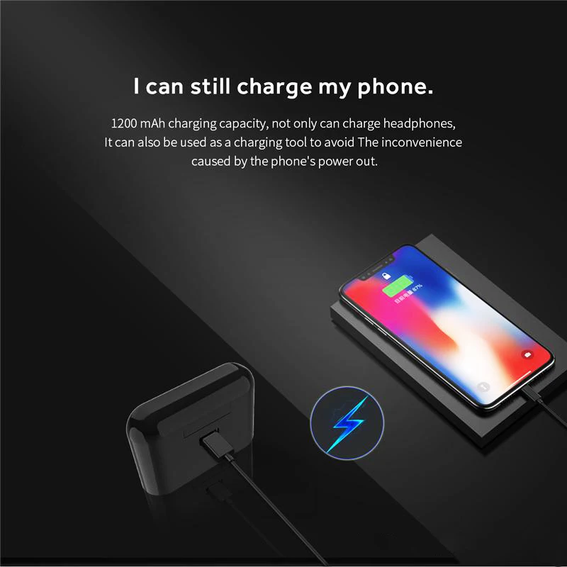 M2T-SJ Tws twins Mini Bluetooth 5 0 наушники беспроводные 1200 мАч с зарядным устройством