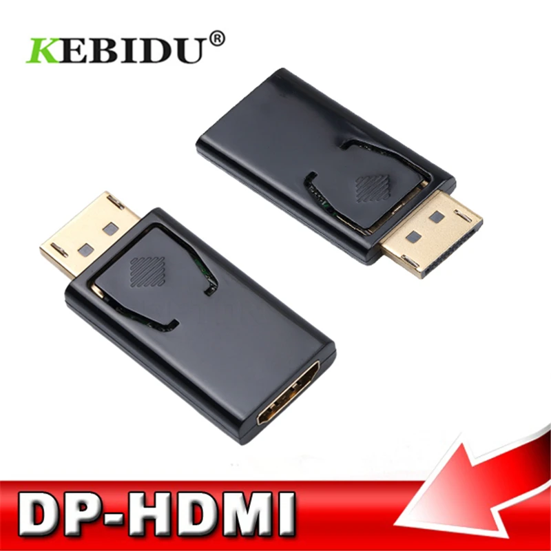 Кабель переходник kebidu DisplayPort DP папа HDMI мама|to hdmi|converter cablehdmi female |