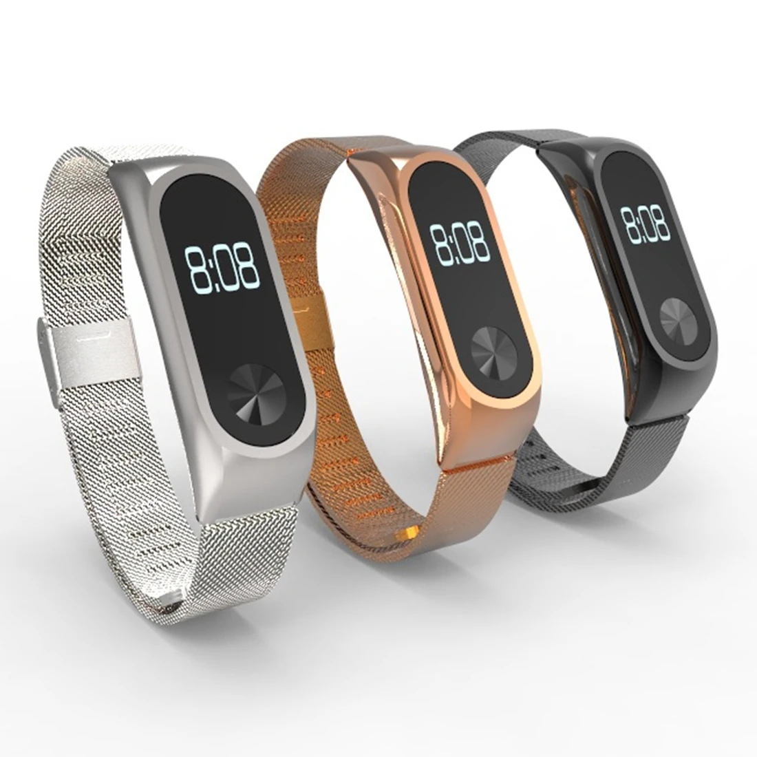 Новый Модный высококачественный ремешок для часов Xiaomi Mi Band 2 браслета наручных