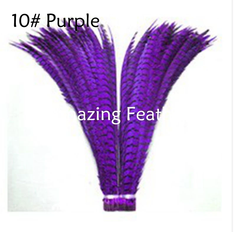 Оптовая продажа Бесплатная доставка 24 шт./лот фиолетовый цвет леди Amherst Фазан