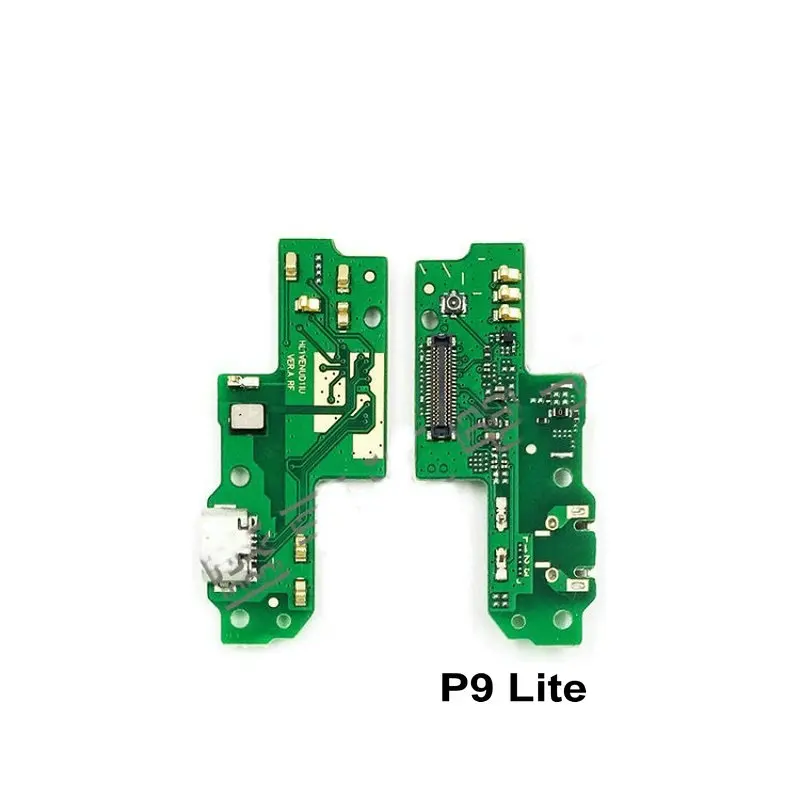 P9 Lite Микрофонный модуль+ USB плата с зарядным портом, гибкий кабель, соединительные части для huawei P9/P9 Lite/P9 Plus, замена - Цвет: P9 Lite