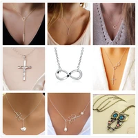 fashion one direction love heart owl leaves pendant chain necklace for women bijoux collares jewelry exo colar new girl