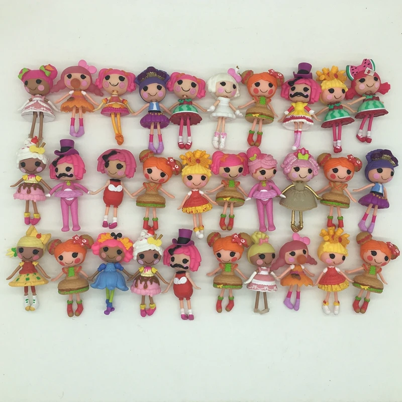 Lalaloopsy Мини куклы 20 шт. опт 8 см для девочек игровые домики уникальные фигурки
