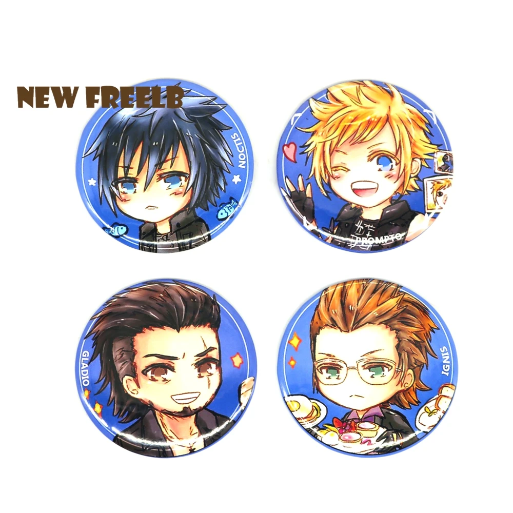Брошь с изображением героев игр Final Fantasy XV FF15 Pin Badge Новейшая игра большой подарок