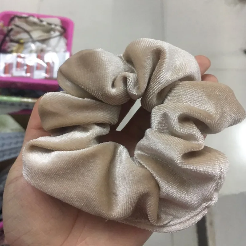style 9 Женские бархатные резинки для волос, одноцветные резинки для волос, заколки для волос, эластичные резинки для волос, аксессуары для волос, головные уборы - Цвет: style 9
