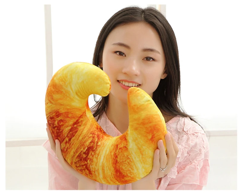 1PC food Pattern Pillows U Shaped Neck Pillow Cushion 3D Fruit Pattern Car Neck Protection Pillows travel pillow neck