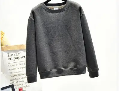 deep gray Jvzkass, Женская кашемировая версия, зимние модели, теплые, одноцветные, утолщенные, зимние, женские, свободные, Z53 - Цвет: deep gray