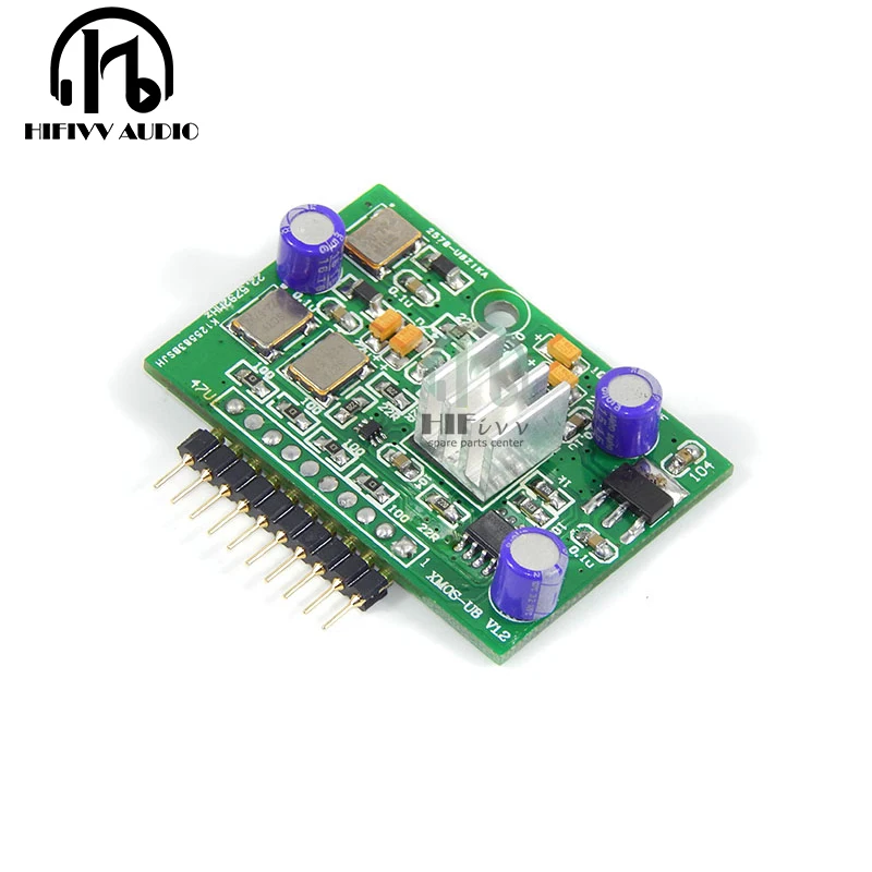 Hi Fi USB декодер усилитель карты XMOS u8 чип 10 контактов поддержка DSD IIS коаксиальный