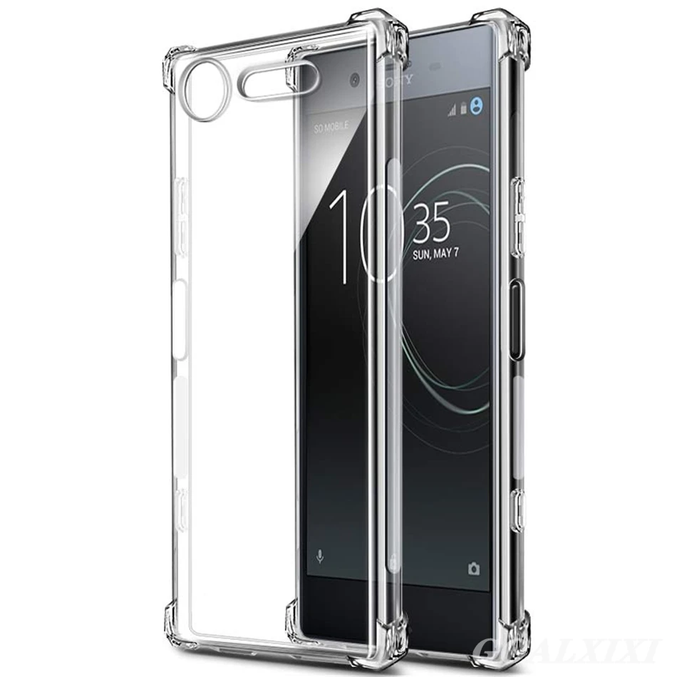 For Sony Xperia XZ XZs XZ1 XA XA1 XA2 L1 L2 Compact Ultra Premium Crystal Clear Shockproof Flexible Silicone TPU Case Slim Cover |