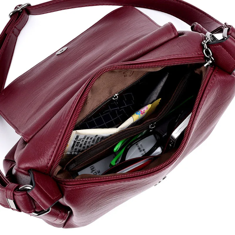 

2018 Hot Sold Women Messenger Bags Casual Ladies Tote Bolsas Luxury Fashion Design Women Handbag Good Quality Women Bag A3133/l