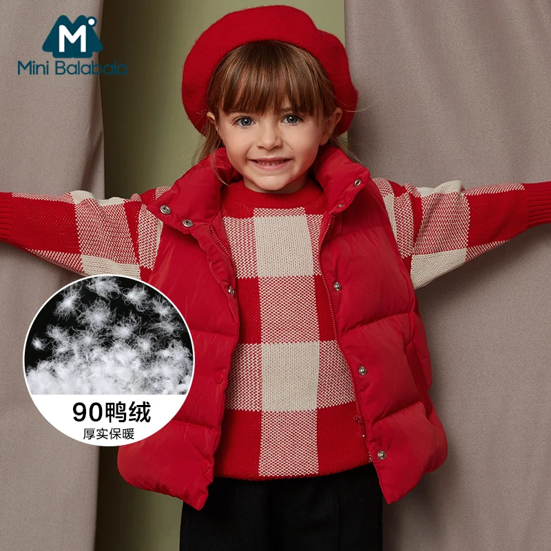 Одежда для маленьких девочек Жилет без рукавов с милым цветком кота Теплая