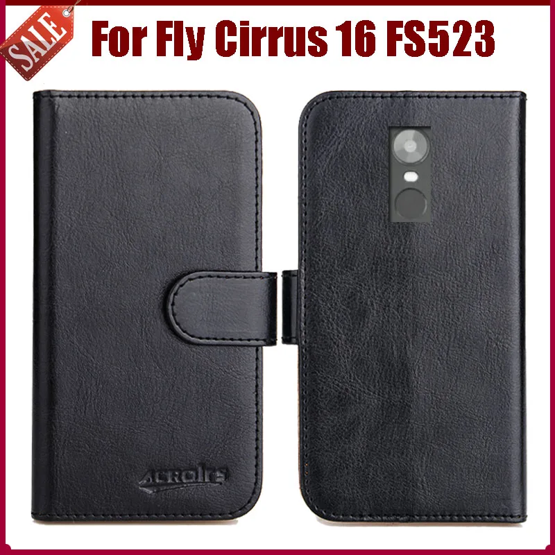 

Чехол Fly Cirrus 16 FS523 Новое поступление 6 видов цветов высококачественный защитный кожаный флип-чехол для Fly Cirrus 16 FS523