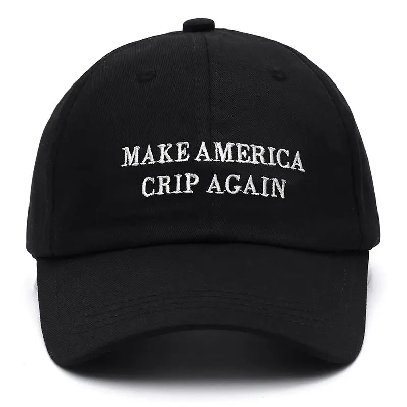 Высококачественная Снэпбэк Кепка SANDMAN с надписью MAKE AMERICA CRIP хлопковая бейсболка