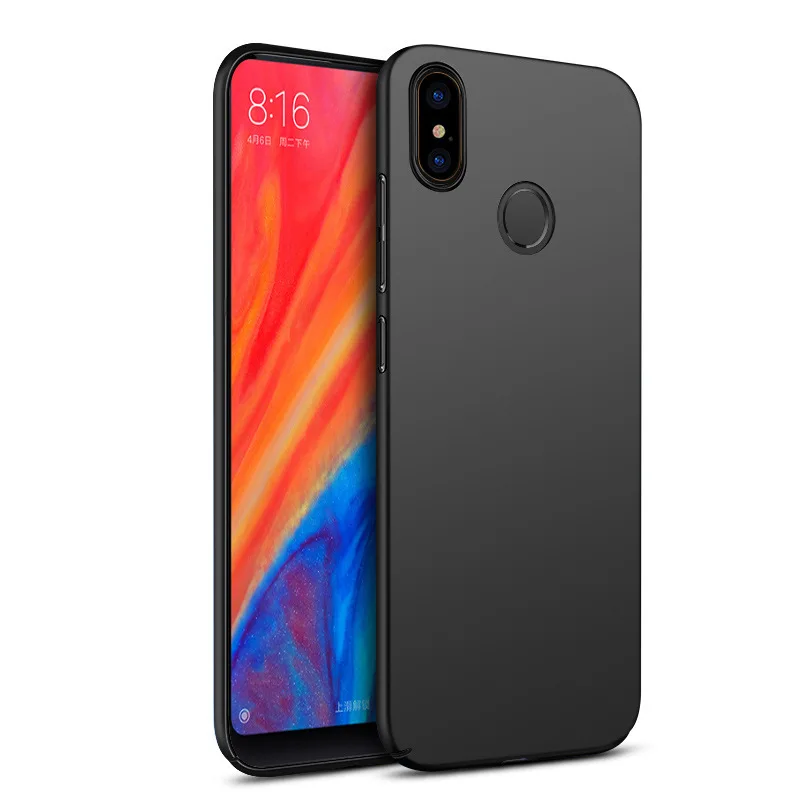 360 всего тела чехол для Xiaomi mi 8 SE 5 5C Max x 2 A1 Pocophone Жесткий PC матовая крышка красный 5A