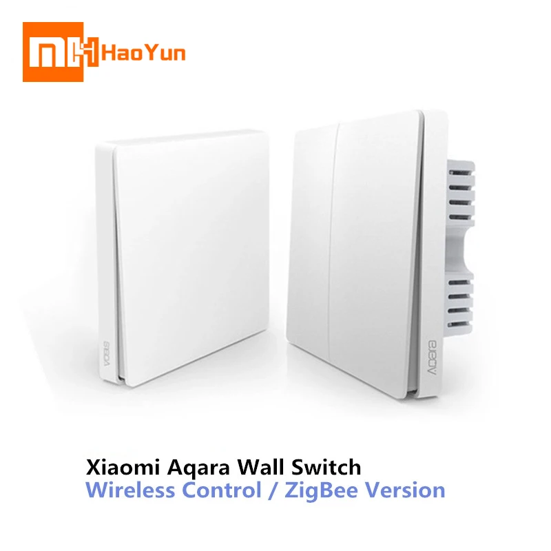 Xiaomi Aqara настенный переключатель умный свет управление ZigBee версия беспроводное