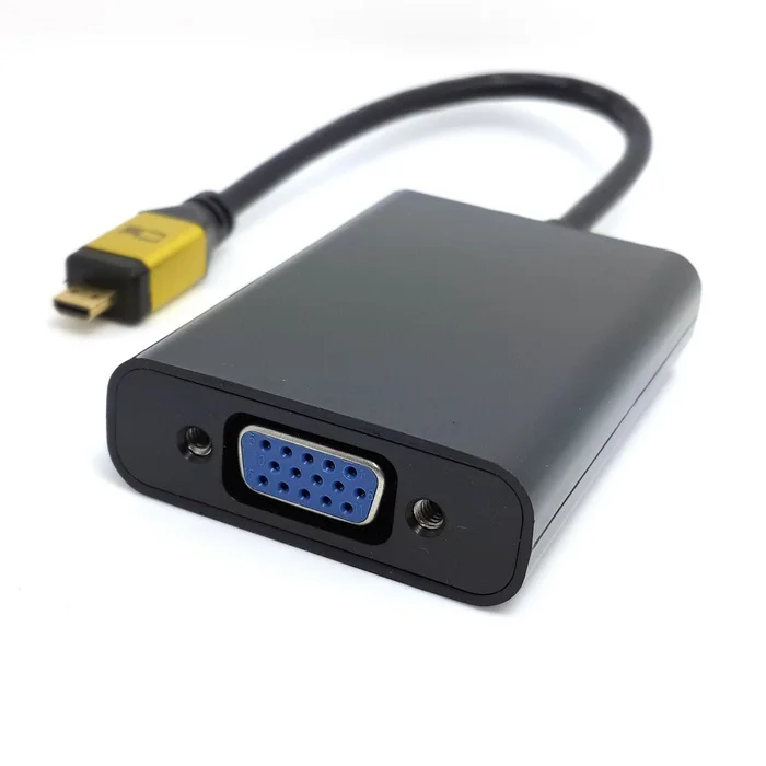 Активный микро HDMI источник к VGA выходу проектор монитор видео адаптер конвейер с