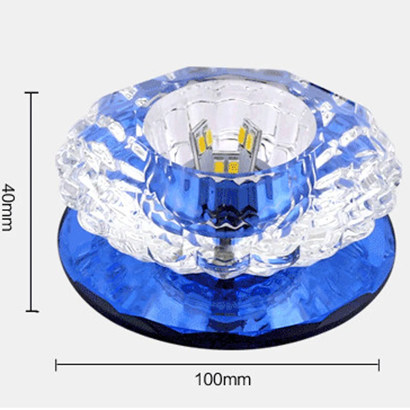 Высококачественная креативная Хрустальная потолочная лампа 3 Вт/5 Вт