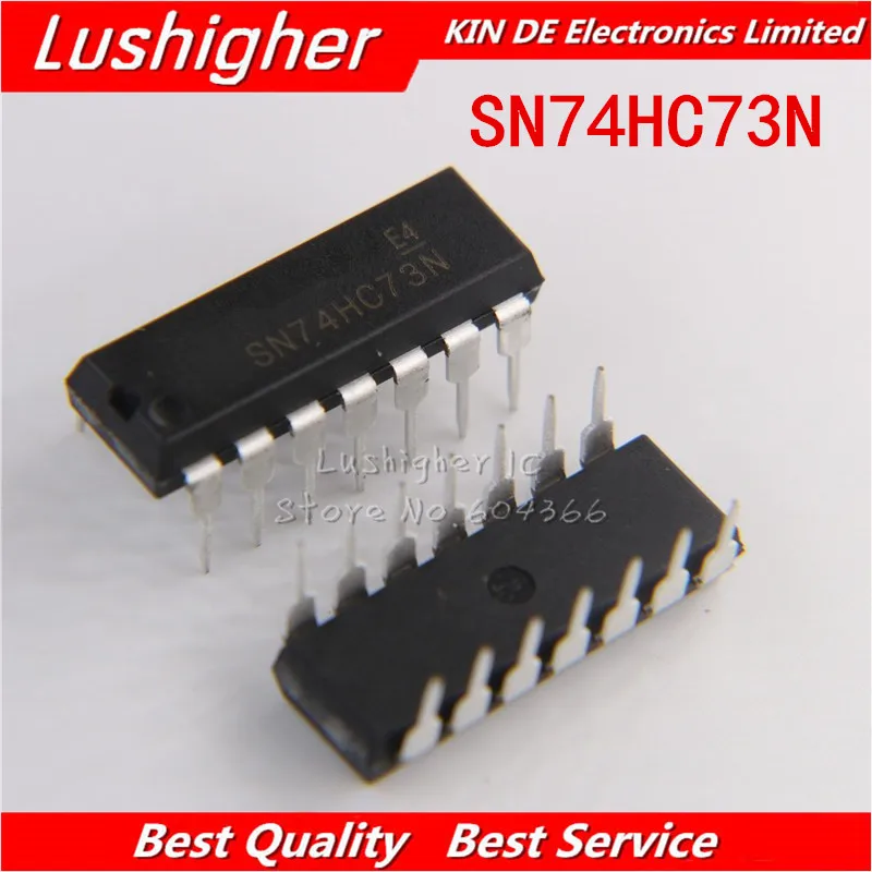 

10 шт. SN74HC73N DIP14 74HC73 DIP новый оригинальный