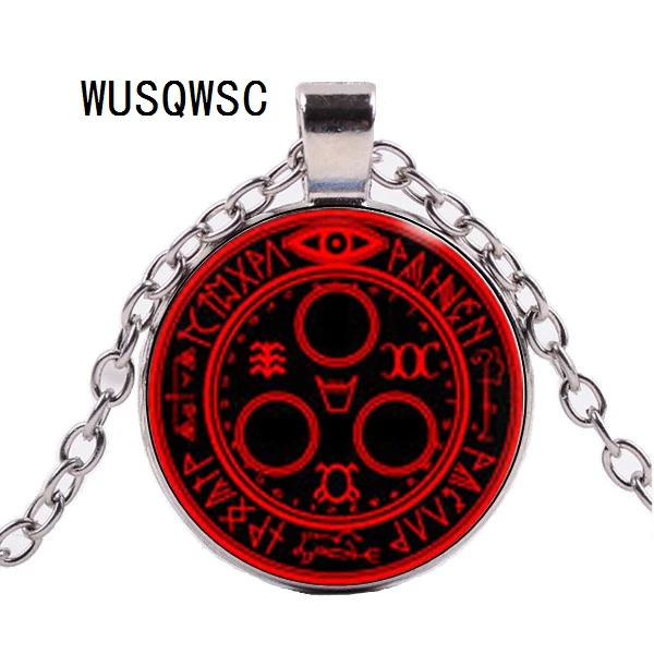 WUSQWSC модные SILENT HILL Цепочки и ожерелья Halo Солнца Кулон silent hill кулон ювелирные