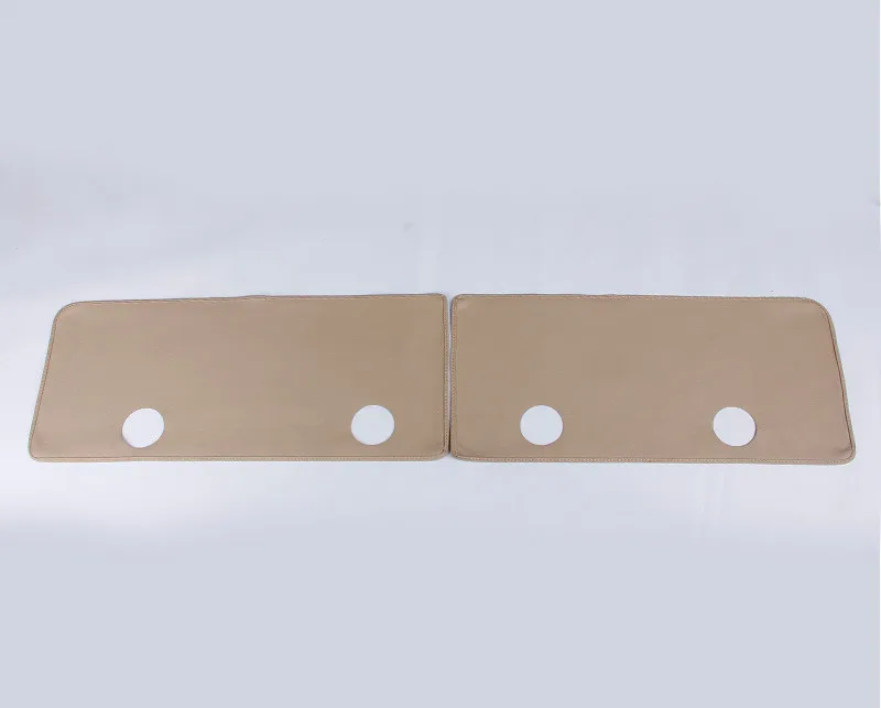 beige Порог, приветственная педаль, задняя защита багажника, украшение, яркая полоса, автомобильный Стайлинг для toyota land cruiser lc200 2008 - Цвет: beige