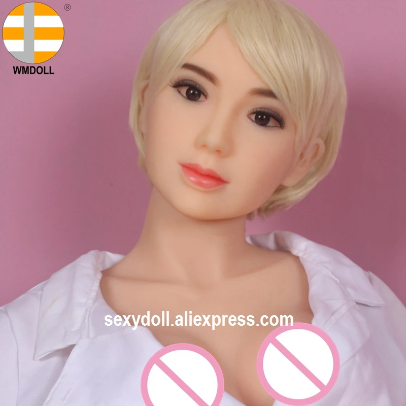 WMDOLL Новые 18 # настоящие дешевые силиконовые секс куклы голова японское лицо
