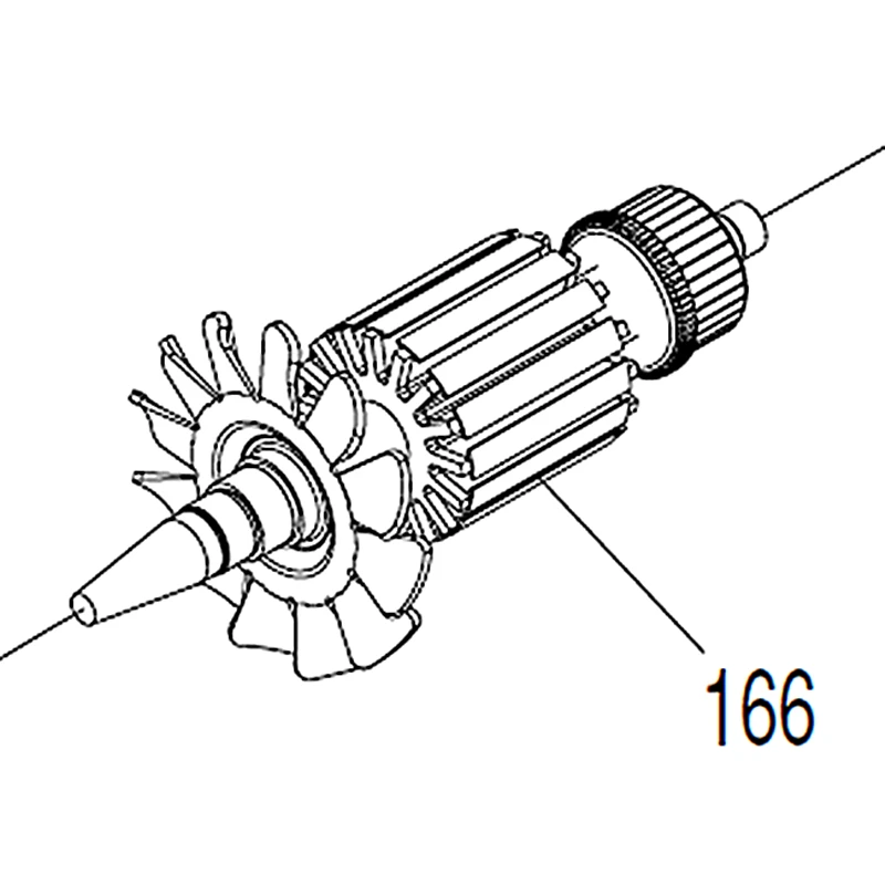Якорь 220В-240В ротор JM23200001 Замена для Makita LS1018L | Инструменты