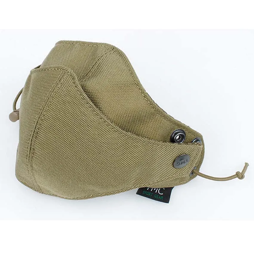 Новый TMC Регулируемый Cordura полулицевой Ma sk тактическое Защитное снаряжение