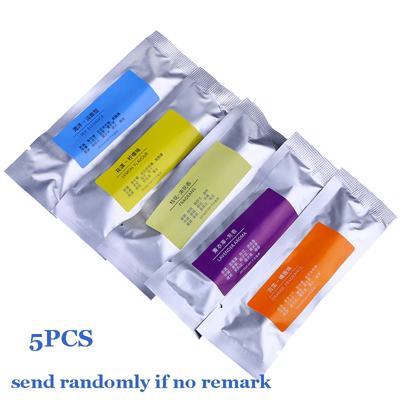 5PC random or remark Мини автомобильный освежитель воздуха на выходе, духи, Вентиляционная решетка, крепление трубки, оболочка с зажимом, автомобильный Кондиционер-диффузор, твердая парфюмерная палочка - Название цвета: 5PC random or remark