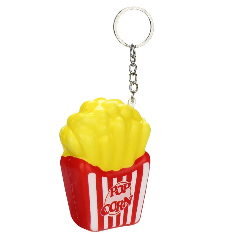 1 шт. Squishies картофеля фри медленно поднимающийся крем душистый брелок антистресс