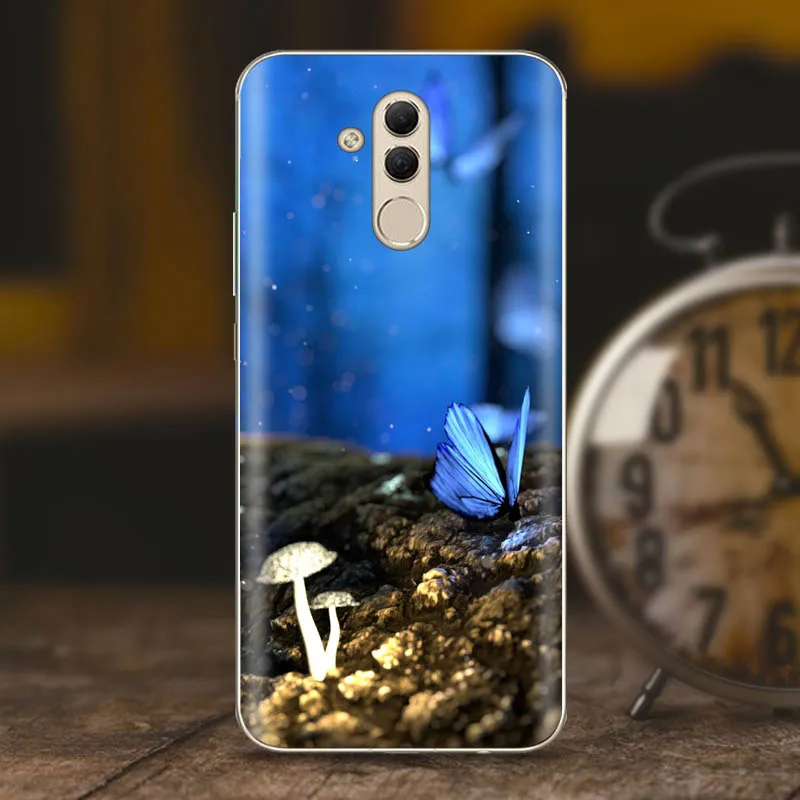 For Huawei mate 20 lite Case Fashion soft TPU print painted mobile phone case Fundas Coque |