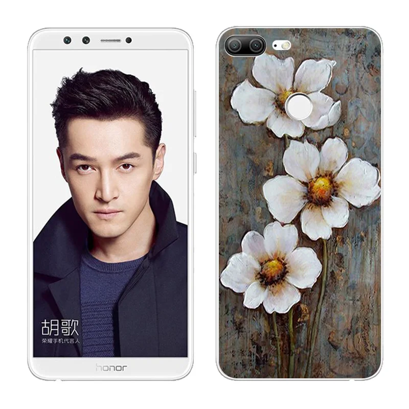 Чехол для Huawei Honor 9 Lite 5 65 дюйма масляная роспись Youth Edition чехол AL00/AL10/TL10 Capa |