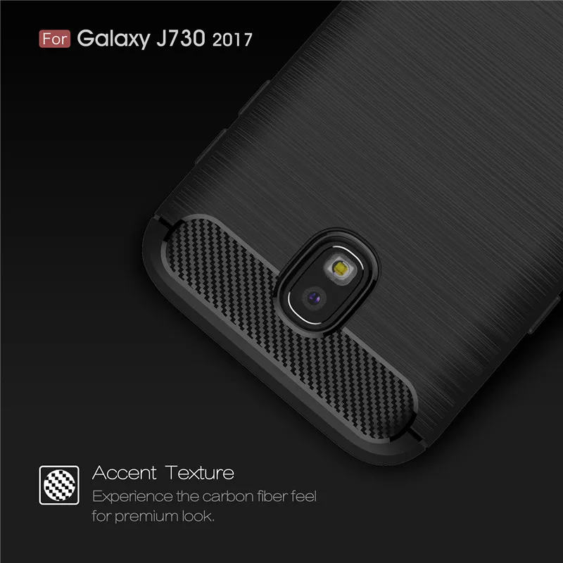 Whyes для Samsung Galaxy J7 2017 чехол J730 из углеродного волокна мягкий ТПУ тяжелый